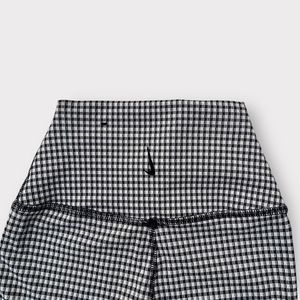 Nike Yoga Gingham High Waist Crop Leggings Womens Size XXS DA1092-133 Tights